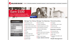 Desktop Screenshot of inlandbank.com